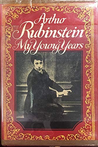 Book cover for My Young Years by Arthur Rubinstein