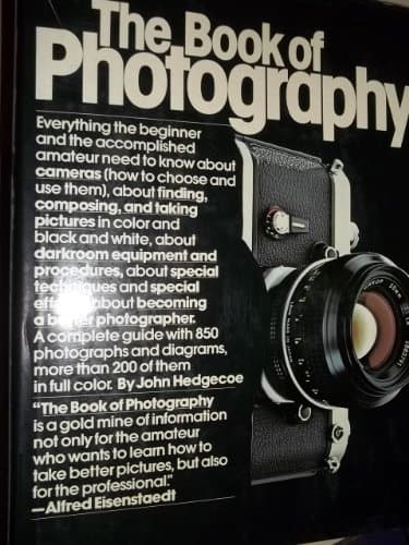 Book cover for The Book of Photography: How to see and take better pictures by Hedgecoe, John
