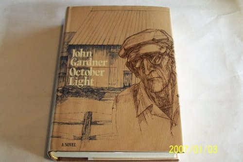 Book cover for October Light by John Gardner