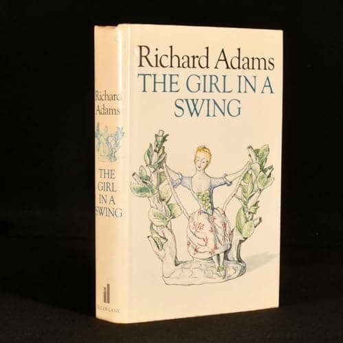 Book cover for THE GIRL IN A SWING by Adams, Richard