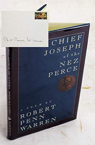 Book cover for Chief Joseph of the Nez Perce by Warren, Robert Penn