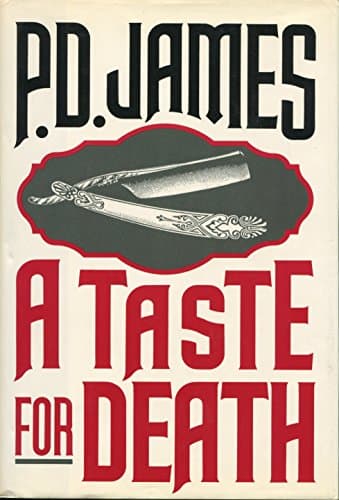Book cover for A Taste for Death by P. D. James