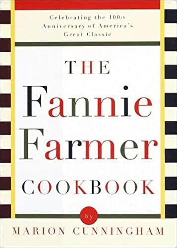 Book cover for The Fannie Farmer Cookbook, 13th Edition by Cunningham, Marion