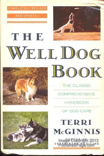 Book cover for The Well Dog Book by McGinnis D.V.M., Terri