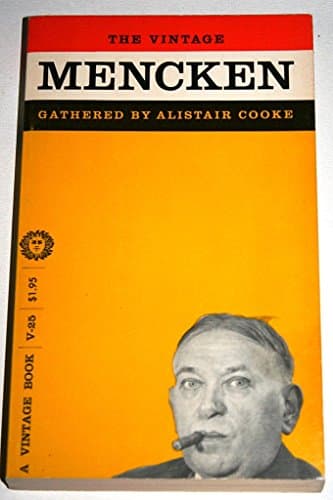 Book cover for The Vintage Mencken by Mencken, H.L.