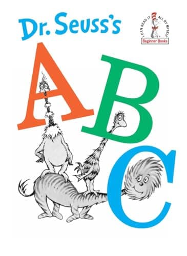 Book cover for Dr. Seuss's ABC by seuss, dr