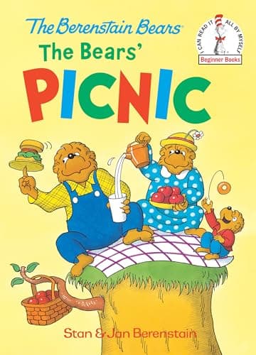 Book cover for The Bears' Picnic by Berenstain, Stan