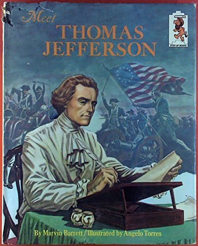 Book cover for Meet Thomas Jefferson by Marvin Barrett