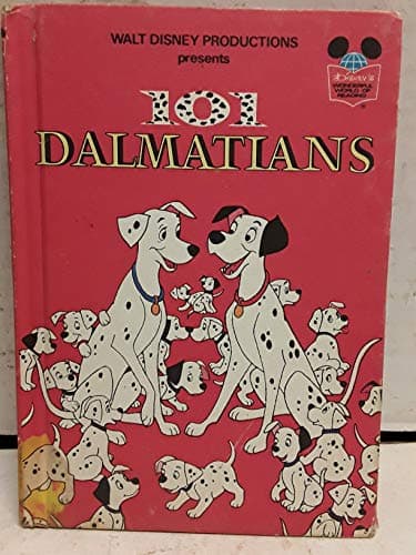 Book cover for 101 DALMATIANS by Disney Book Club