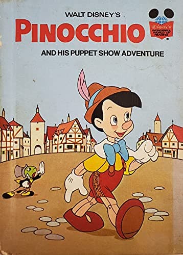 Book cover for WALT DISNEY'S PINOCCHIO (Disney's Wonderful World of Reading, 10) by Disney Book Club