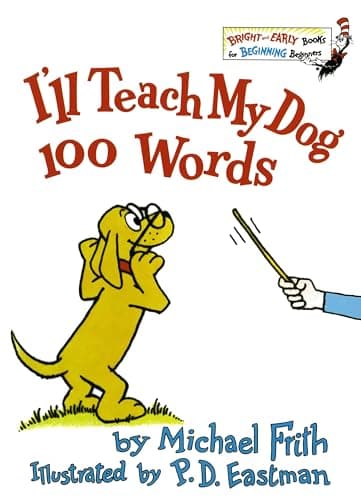 Book cover for I'll Teach My Dog 100 Words by Michael Frith