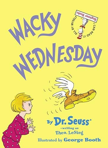 Book cover for Wacky Wednesday (Beginner Books) by Dr. Seuss