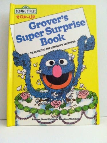 Book cover for Grover's Super Surprise Book: Featuring Jim Henson's Muppets (CTW Sesame Street Pop-Up) by Sesame Street