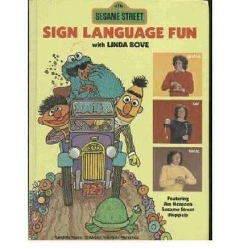 Book cover for Sesame Street, Sign Language Fun by Sesame Street