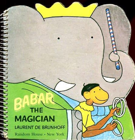 Book cover for Babar the Magician by Brunhoff, Laurent de
