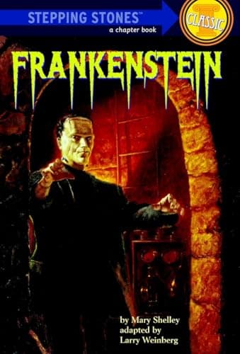 Book cover for Frankenstein (A Stepping Stone Book) by Mary Shelley