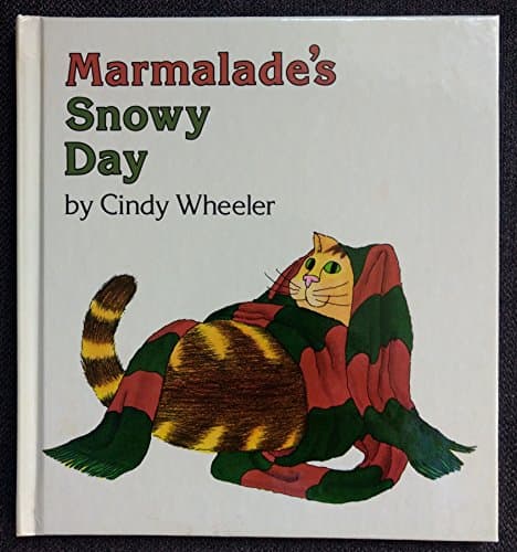 Book cover for Marmalade's Snowy Day by Wheeler, Cindy