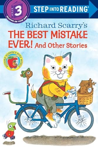 Book cover for Richard Scarry's The Best Mistake Ever! and Other Stories (Step into Reading) by Scarry, Richard
