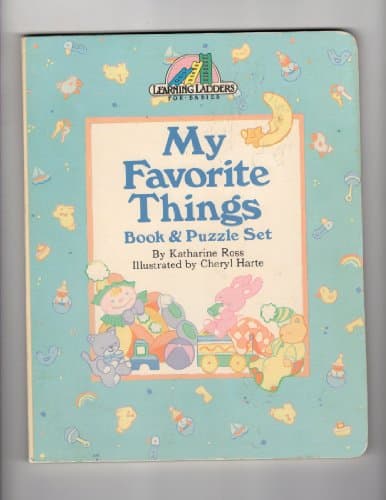 Book cover for MY FAV THINGS BK/PUZZL (Learning Ladders) by Ross, Katharine