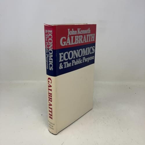 Book cover for Economics and the Public Purpose by Galbraith, John Kenneth