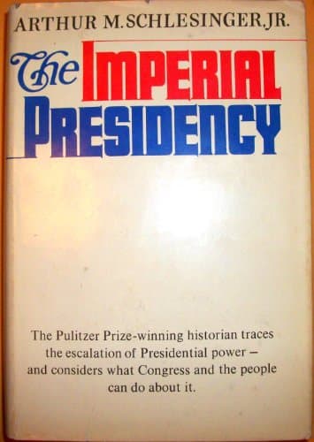 Book cover for The Imperial Presidency by schlesinger, arthur m.