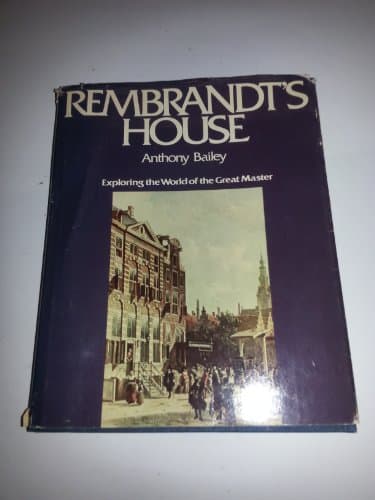 Book cover for Rembrandt's house by Bailey, Anthony
