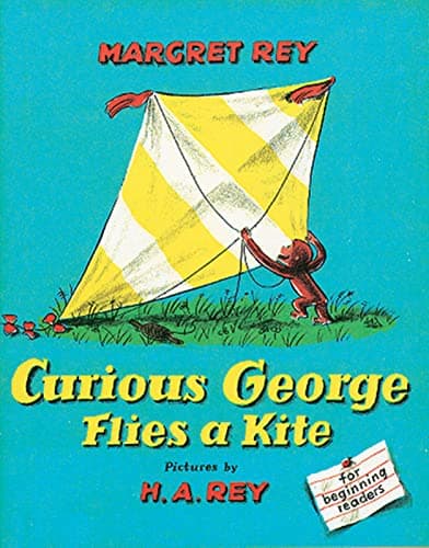 Book cover for Curious George Flies a Kite by Rey, H. A.