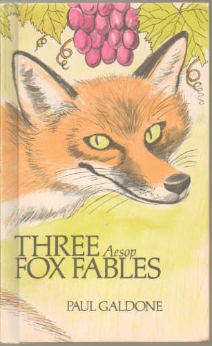 Book cover for Three Aesop Fox Fables by Aesop