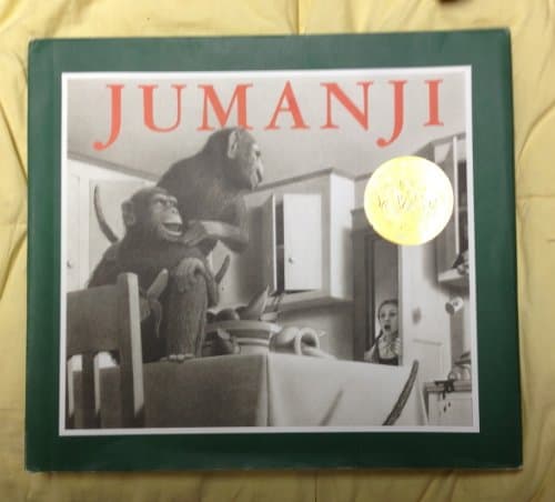 Book cover for Jumanji by Van Allsburg, Chris