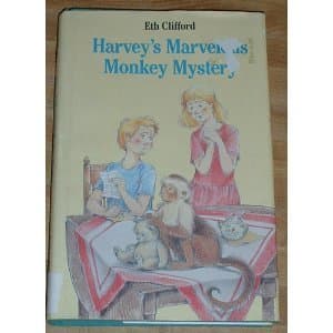 Book cover for Harvey's Marvelous Monkey Mystery by Clifford, Eth