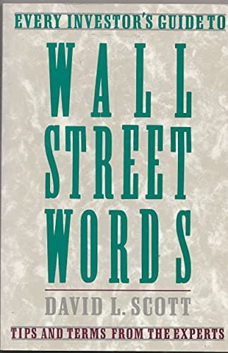 Book cover for Wall Street Words by Scott, David L.