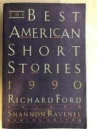 Book cover for The Best American Short Stories 1990 by Ford, Richard