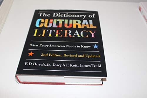 Book cover for The Dictionary of Cultural Literacy by James Trefil