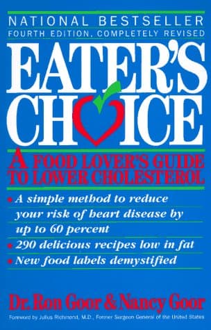 Book cover for Eater's Choice: A Food Lover's Guide to Lower Cholesterol by Goor, Ron