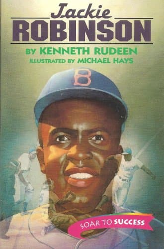 Book cover for Jackie Robinson (Soar to Success) by Kenneth Rudeen