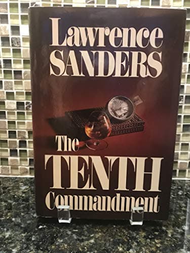 Book cover for Tenth Commandment by Sanders, Lawrence