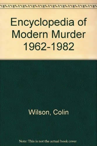 Book cover for Ency Modern Murder by Wilson, Colin