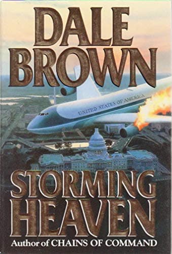 Book cover for Storming Heaven by Dale Brown