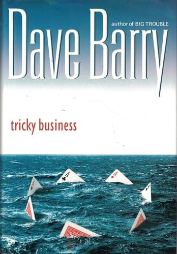 Book cover for Tricky Business by Barry, Dave