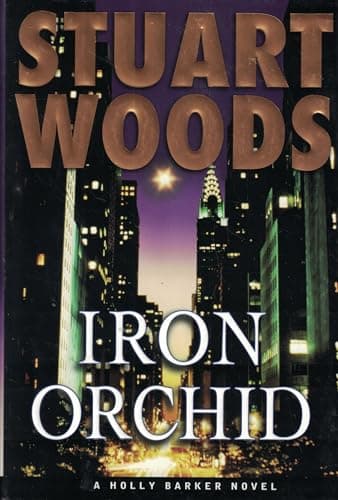 Book cover for Iron Orchid (Holly Barker Novels) by Woods, Stuart
