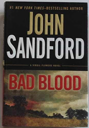 Book cover for Bad Blood: a Virgil Flowers novel by Sandford, John