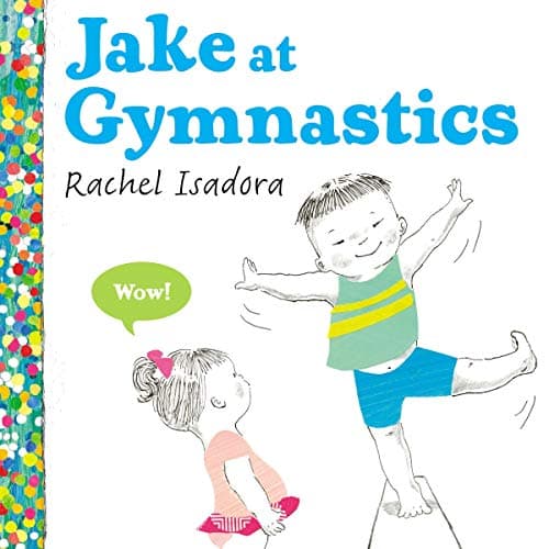 Book cover for Jake at Gymnastics by Isadora, Rachel