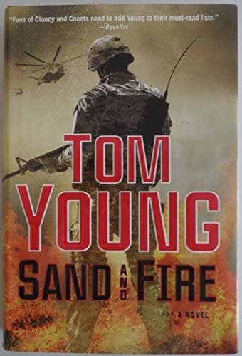 Book cover for Sand and Fire (A Parson and Gold Novel) by Young, Tom