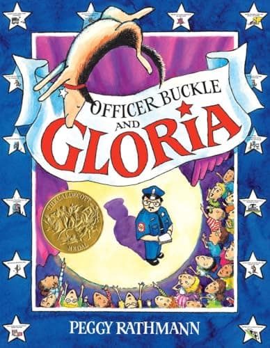 Book cover for Officer Buckle & Gloria by Rathmann, Peggy