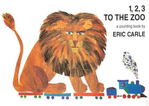 Book cover for 1, 2, 3 to the Zoo: A Counting Book by Carle, Eric