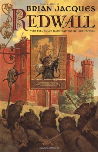 Book cover for Redwall (Redwall, Book 1-3 by Jacques, Brian
