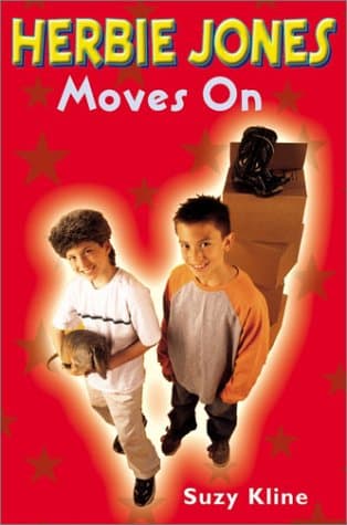 Book cover for Herbie Jones Moves On by Kline, Suzy