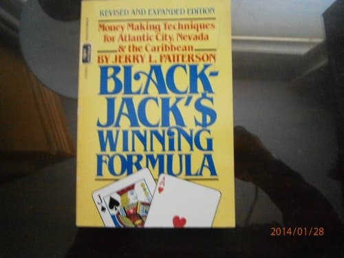 Book cover for Black-Jack's Winning Formula: Money Making Techniques for Atlantic City, Nevada and the Caribbean by Patterson, Jerry L.