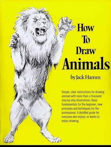Book cover for How to Draw Animals (Perigee) by Hamm, Jack
