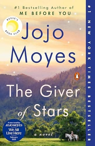 Book cover for The Giver of Stars: Reese's Book Club: A Novel by Moyes, Jojo